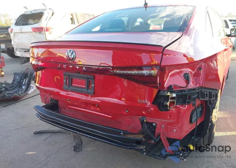 2025 Volkswagen Jetta 1.5T Se z USA, uszkodzony, nr VIN 3VW7X7BU1SM063804